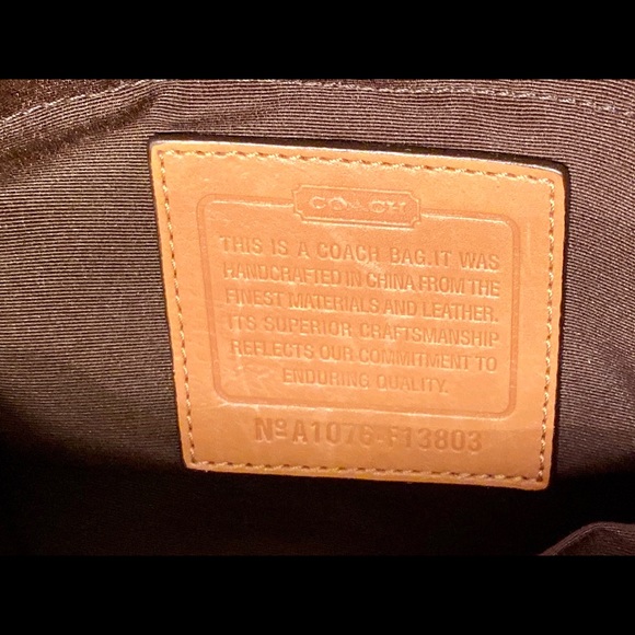 🌼Authentic Coach Signature Canvas Diaper Tote🌼 - Picture 2 of 7